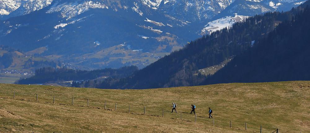 Idylle bei Immenstadt im Allgäu. In dieser Region trieben zwei Intensivtäter ihr Unwesen.