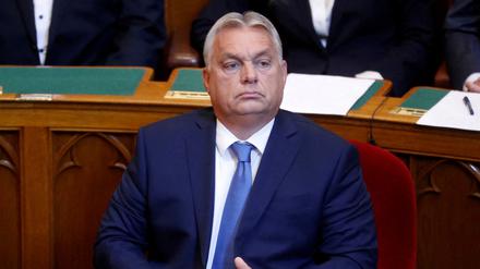 Ungarns Premier Viktor Orbán: EU-Haushalt als Druckmittel
