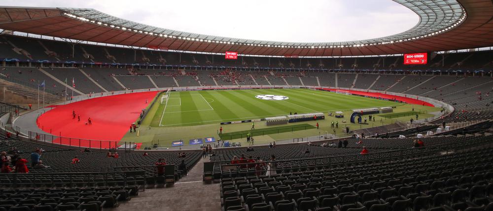 Hier wird am 14. Juli 2024 der Gewinner gekürt: das Berliner Olympiastadion.