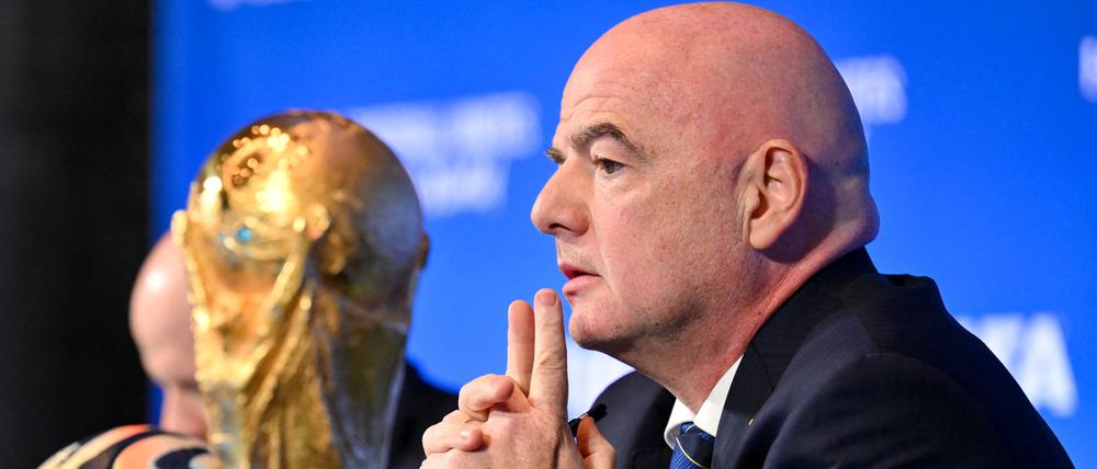 Mehr Geld, mehr Macht. Darum geht es Fifa-Chef Infantino.