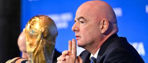 Mehr Geld, mehr Macht. Darum geht es Fifa-Chef Infantino.