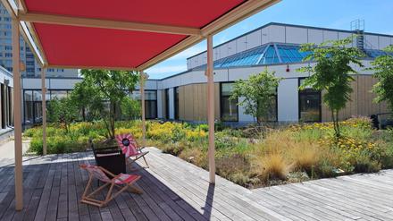 Auf der Dachterrasse könnte es künftig auch Gastronomie geben.