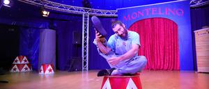 Perry Rudolph ist als Trainer beim Circus Montelino mit dabei.