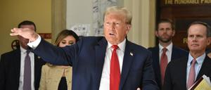 Donald Trump will wieder US-Präsident werden.