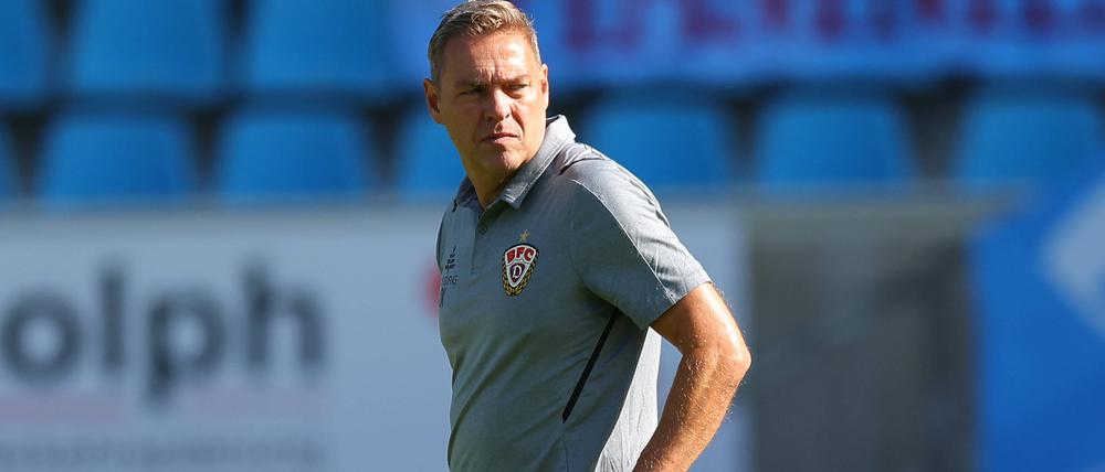 Dirk Kunert trainierte in der Saison 2021/21 den FC Carl-Zeiss Jena, dann pausierte er und nun coacht er den BFC.