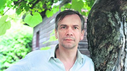 Der Schriftsteller und Dichter Lutz Seiler in Klagenfurt