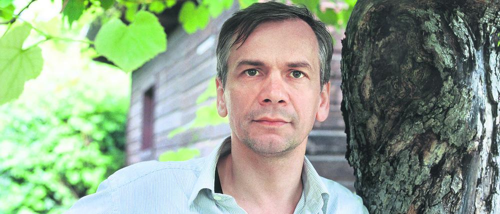 Der Schriftsteller und Dichter Lutz Seiler in Klagenfurt