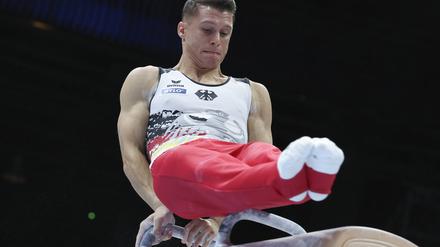 Bei der Turn-WM in Antwerpen belegte Dauser den 16. Platz im Mehrkampf-Finale. 