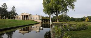 Das Schloss Charlottenhof wurde im 19. Jahrhundert errichtet.