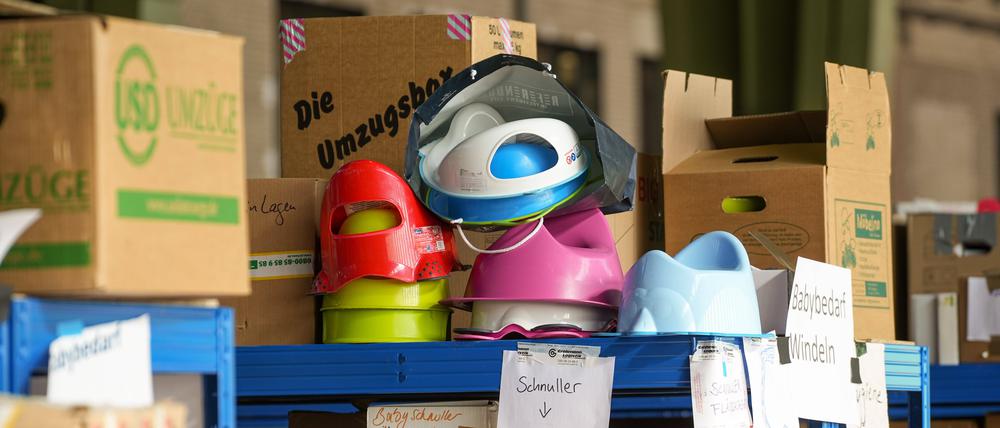 Kiste voller Hoffnung. Gemeinnützige Organisationen können sich bis 31. Oktober 2023 beim Tagesspiegel um Spenden bewerben.
