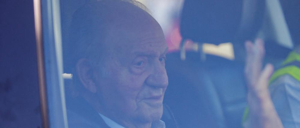 Juan Carlos zu Besuch in Spanien im April diesen Jahres.