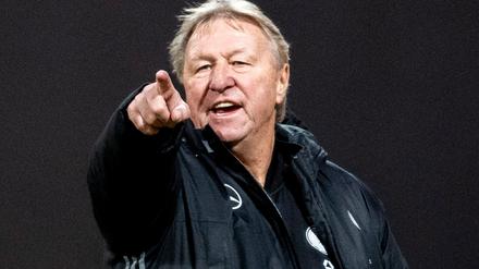 Neuer Interims-Bundestrainer. Horst Hrubesch. 