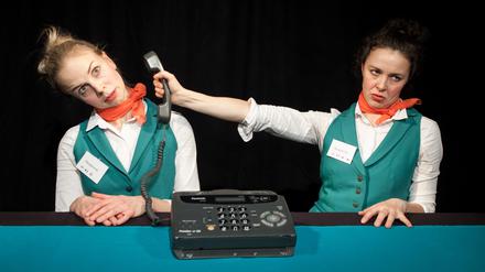 „The Receptionists“ vom Kallo Collective treten im Chamäleon im Rahmen des „Play“ auf.