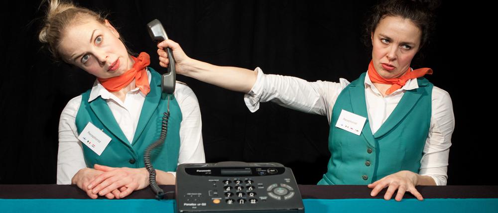 „The Receptionists“ vom Kallo Collective treten im Chamäleon im Rahmen des „Play“ auf.