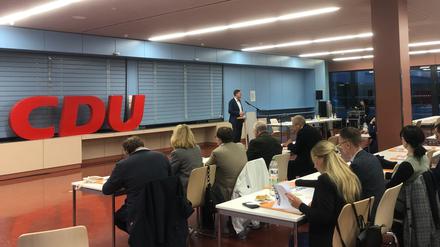 Blick in die CDU-Versammlung am 6. Oktober. 