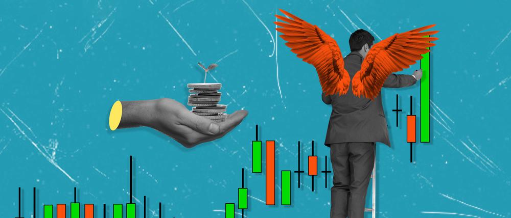 Insgesamt 3,1 Milliarden Euro warben deutsche Start-ups im ersten Halbjahr 2023 bei risikobereiten Geldgebern ein.