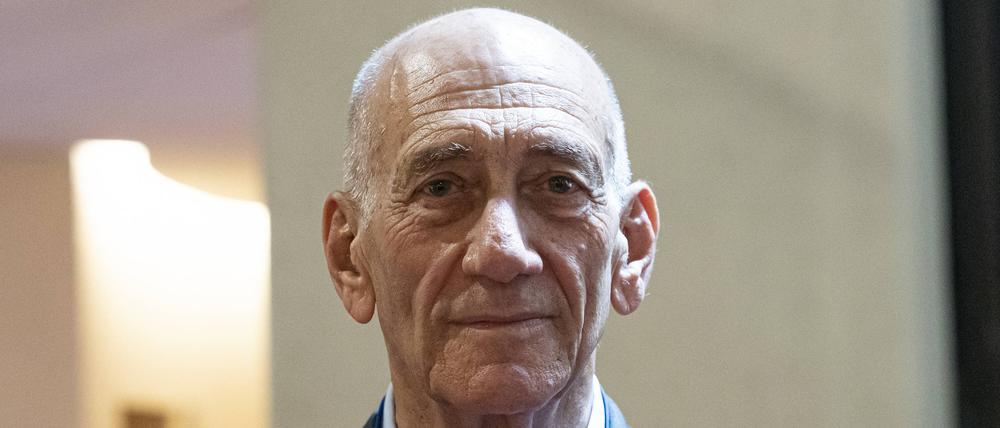 Israels Ex-Premier Ehud Olmert.