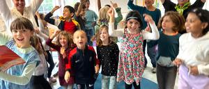 Die Rothenburg-Grundschule ist einzige Berliner Kandidatin für den Deutschen Schulpreis 2023: Die Klasse 123d hofft, dass ihre Schule den Preis gewinnt.