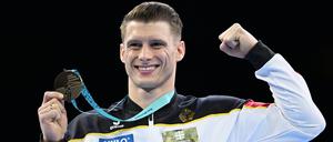 Fabian Hambüchens Nachfolger: Lukas Dauser holt die erste deutsche WM-Goldmedaille der Männer seit 2007.