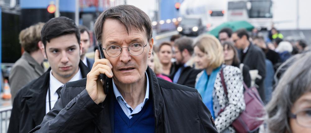 Karl Lauterbach (SPD) ist Gesundheitsminister.