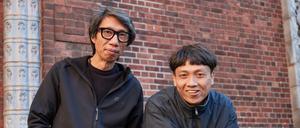 Ruangrupa-Mitglieder Iswanto Hartono (l) und Reza Afisina.