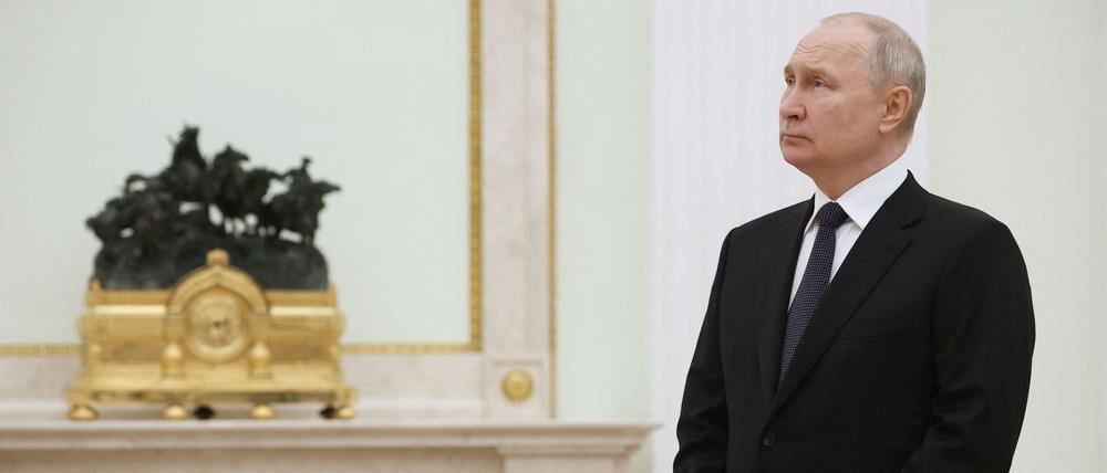Wladimir Putin im Kreml.