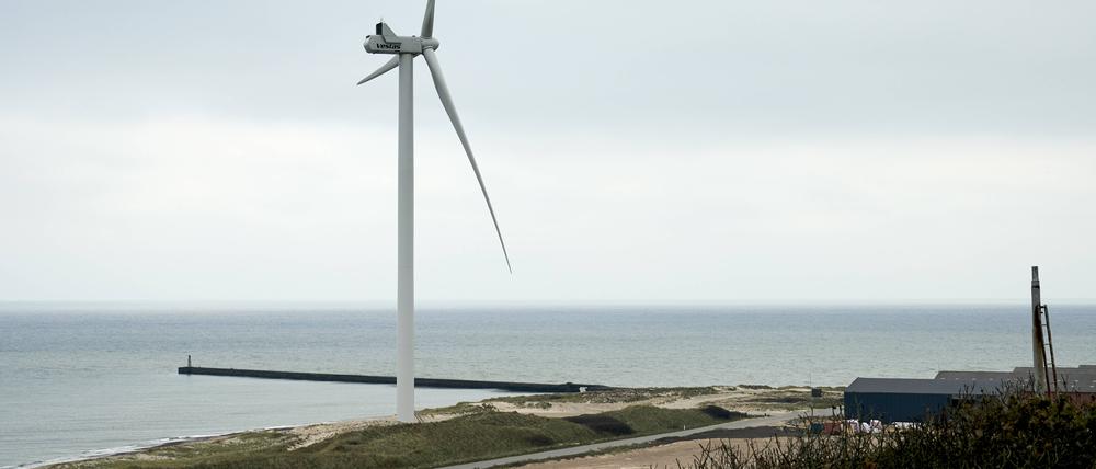 Ein Windrad der Firma Vestas Wind. Sie ist auch in dem ETF für Meeresschutz enthalten.