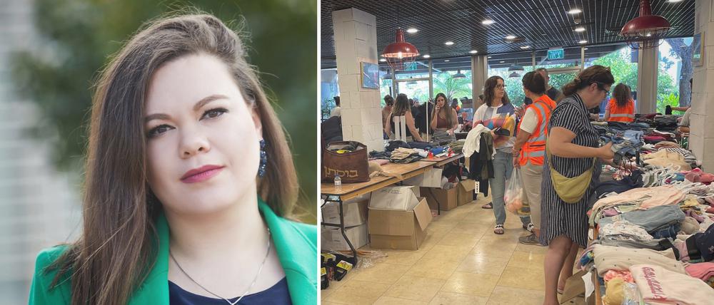 Nach der Hamas-Attacke war Jenny Havemann tagelang in Tel Aviv unterwegs und versorgte Menschen, die aus der Nähe des Gazastreifen evakuiert wurden. Was sie erlebte – ein Protokoll.