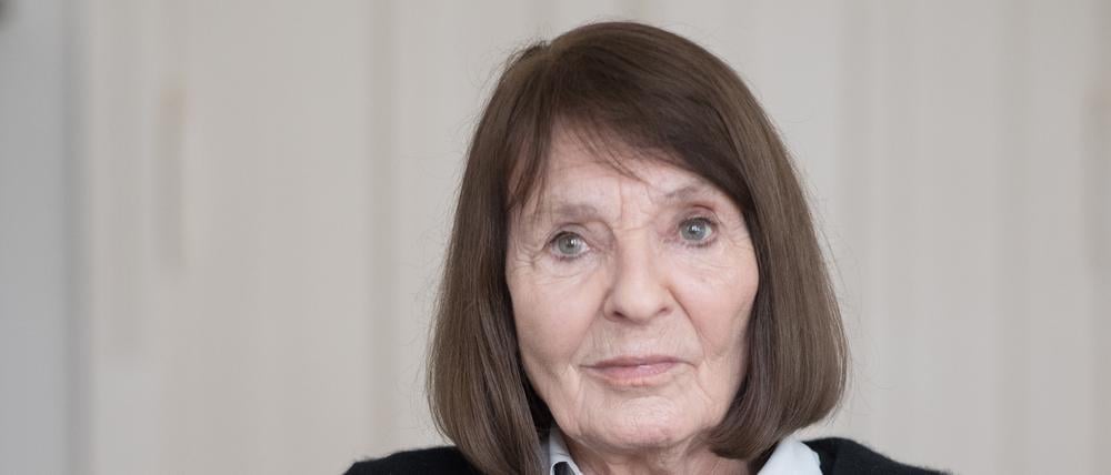 Die Schriftstellerin Monika Maron. Sie wurde 1941 in Berlin geboren. 