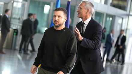 Der ukrainische Präsident Wolodymyr Selenskyj könnte von der Hilfe Norwegens, wo Ex-Nato-Chef Jens Stoltenberg Finanzminister ist, profitieren.