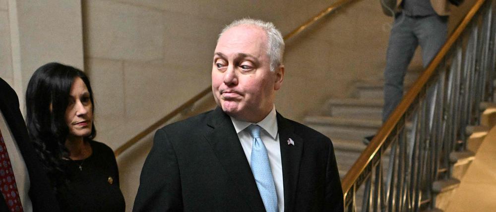 Steve Scalise nach der Abstimmung. 