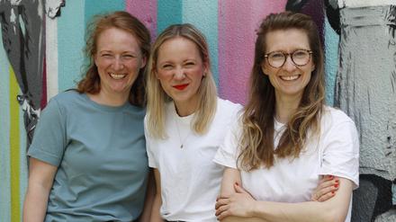 Luisa, Sarina und Maraike, die Co-Gründerinnen von „Ratzfatz“ Bildnachweis: Ratzfatz