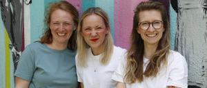 Luisa, Sarina und Maraike, die Co-Gründerinnen von „Ratzfatz“ Bildnachweis: Ratzfatz