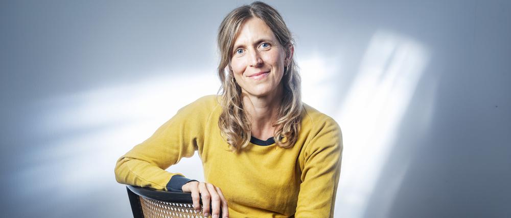 Die Forscherin Lena Hipp im Wissenschaftszentrum Berlin für Sozialforschung (WZB).