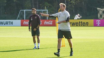 Ins Detail verliebt. Julian Nagelsmann ist bekannt für seine intensive Trainingsarbeit.