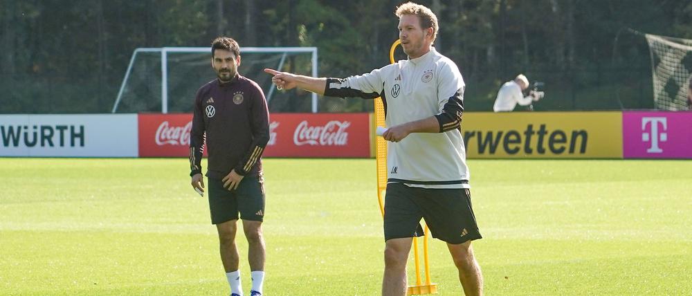 Ins Detail verliebt. Julian Nagelsmann ist bekannt für seine intensive Trainingsarbeit.