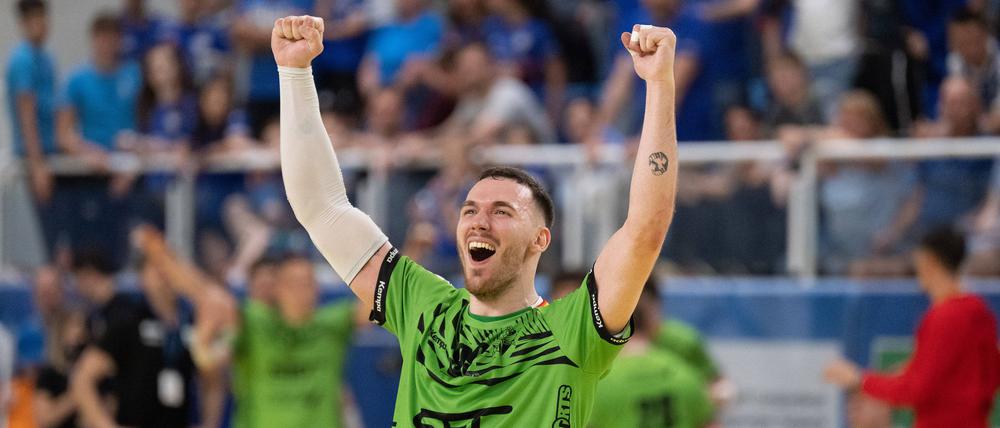 Marko Katic kann wieder lachen. Das liegt auch an seinem neuen Handballklub, dem VfL Potsdam.