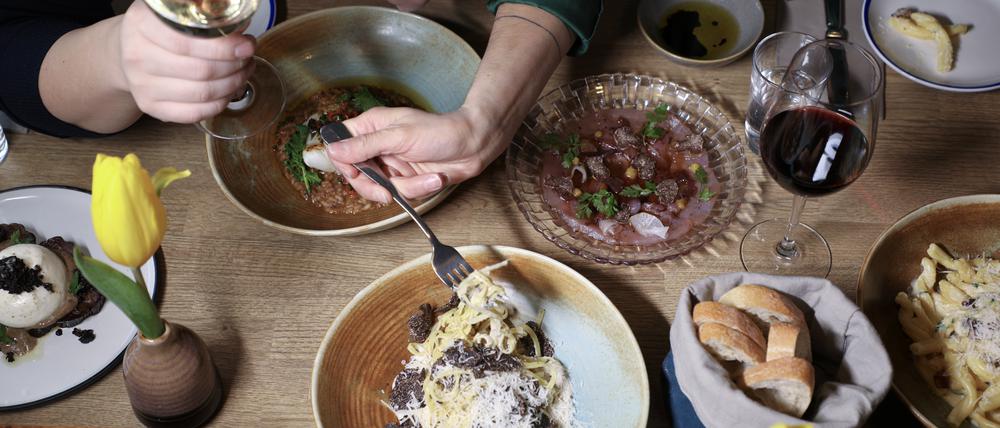Was zum Teilen: venezianische Kleinigkeiten im „Cicchetti da Rosa“