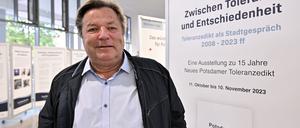 Der inzwischen emeritierte Politikwissenschaftler Heinz Kleger war der Initiator des Neuen Toleranzedikts.