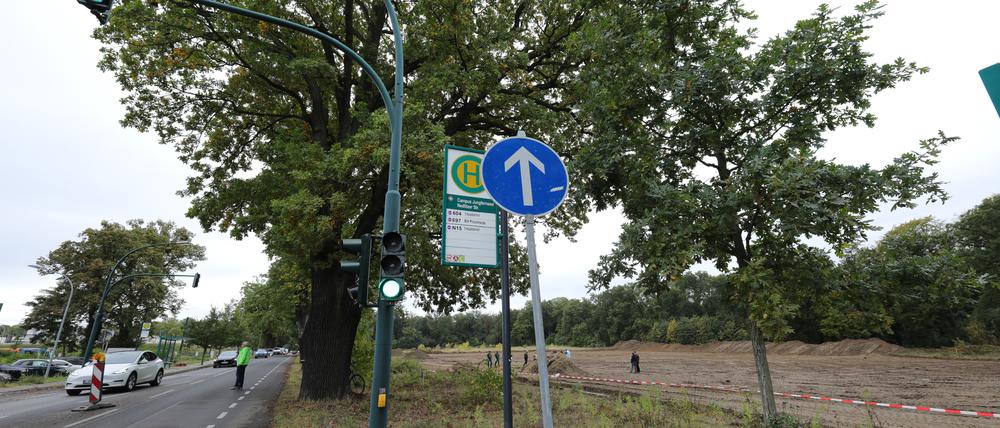 Diese Brache nahe des Jungfernsees soll mit Containerunterkünften bebaut werden.