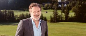 Zwischen Zugspitze und Karwendel: der Bariton Christian Gerhaher auf Schloss Elmau.