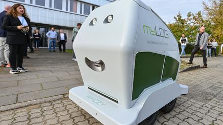 Der autonome Lieferroboter, Prototyp «Whizzy».