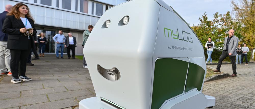 Der autonome Lieferroboter, Prototyp «Whizzy».