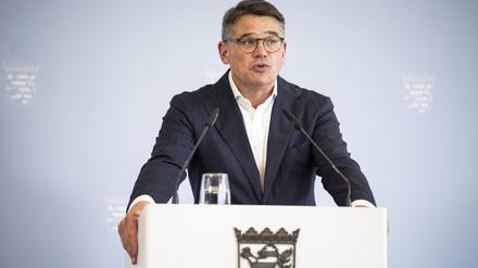 Hessens Ministerpräsident Boris Rhein (CDU) ist amtierender Vorsitzender der Ministerpräsidentenkonferenz.