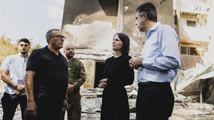 Annalena Baerbock und Eli Cohen. 