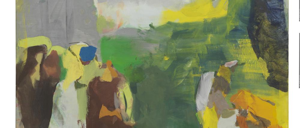 Maki Na Kamura: „Unit I“ 2023, Öl und Eitempera auf Leinwand, 190 x 140 cm, 