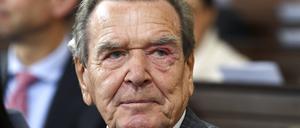 Der ehemalige deutsche Bundeskanzler Gerhard Schröder.