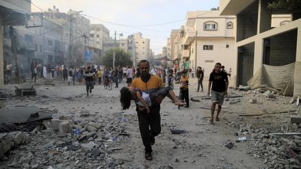 Gazastreifen: Die Hamas haben Waffenlager und Abschussrampen inmitten der Städte gebaut.