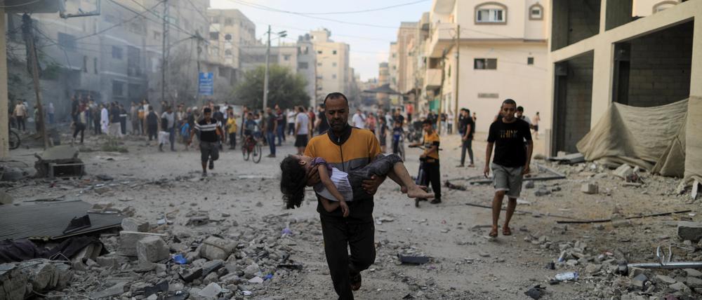 Gazastreifen: Die Hamas haben Waffenlager und Abschussrampen inmitten der Städte gebaut.