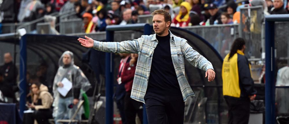 Julian Nagelsmann war zumindest neben dem Platz wohl der Aktivste auf deutscher Seite.